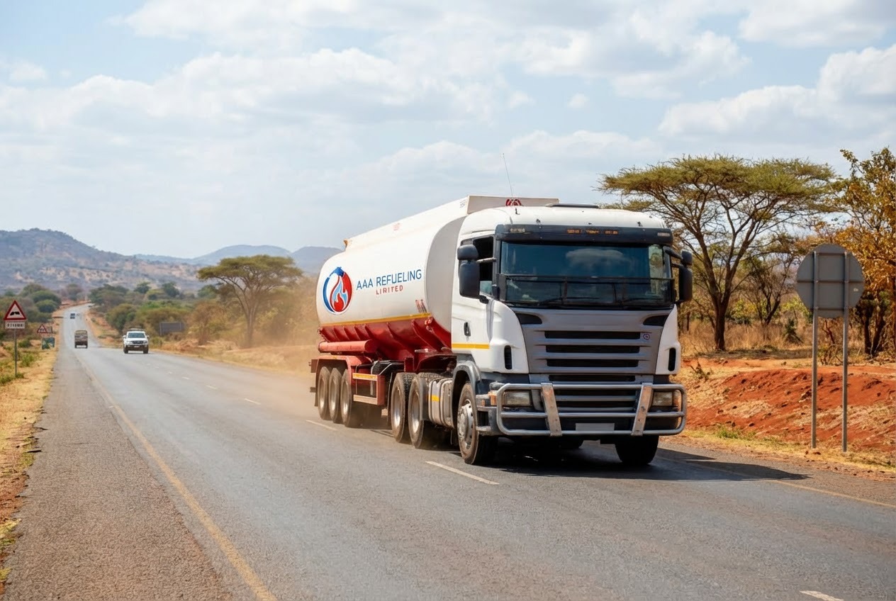 Truck on Road
